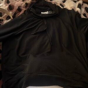 Dkny sport turtle neck mesh fabric